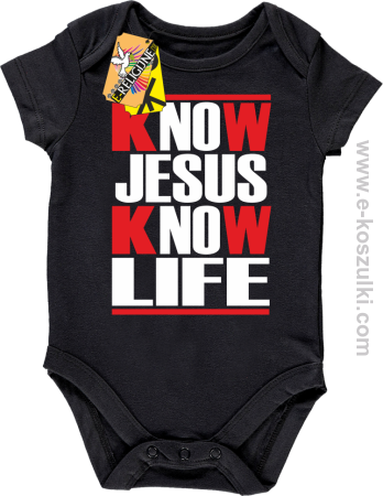 Know Jesus know life - Body dziecięce