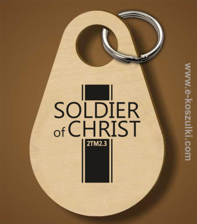 Soldier of Christ -  Żołnierz Chrystusa - brelok 