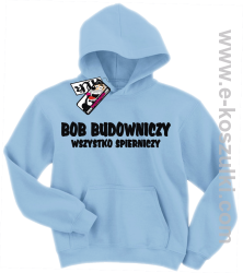 Bob budowniczy bluza dziecięca - błękitny