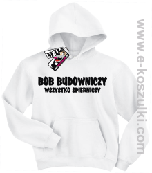 Bob budowniczy bluza dziecięca - biały