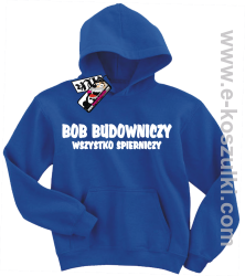 Bob budowniczy bluza dziecięca - niebieski