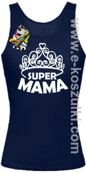 Super Mama korona Miss - top damski granatowy