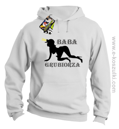 Baba Grubiorza - bluza z kapturem 