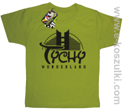 TYCHY Wonderland - koszulka dziecięca kiwi