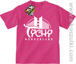 TYCHY Wonderland - koszulka dziecięca różowa
