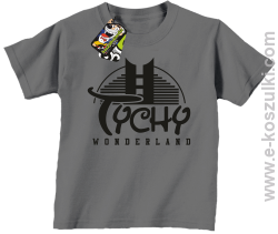 TYCHY Wonderland - koszulka dziecięca szara