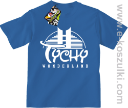 TYCHY Wonderland - koszulka dziecięca niebieska