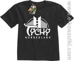 TYCHY Wonderland - koszulka dziecięca czarna
