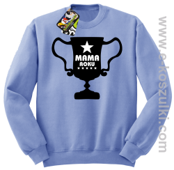 MAMA roku Puchar - bluza damska STANDARD błekitna