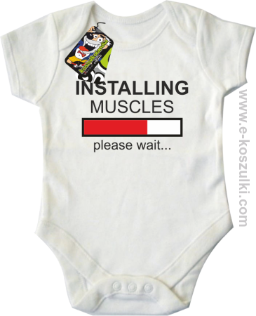 Installing muscles please wait -  body dziecięce 
