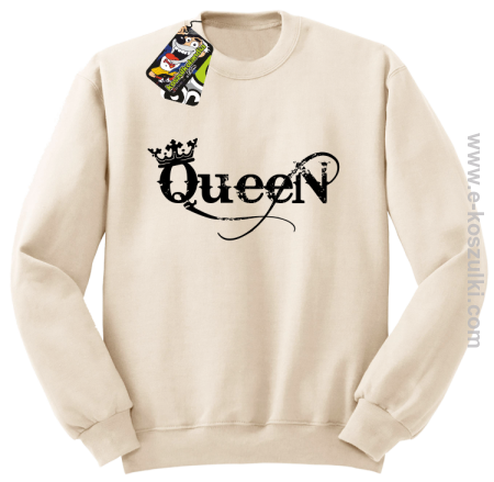Queen Simple - bluza bez kaptura STANDARD 