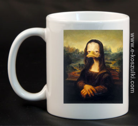 Mona Lisa Mother Ducker - kubek 