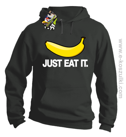 JUST EAT IT Banana - bluza z kapturem 