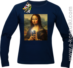 Mona Smart Pear Lisa - Longsleeve męski granatowy