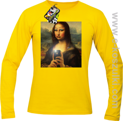 Mona Smart Pear Lisa - Longsleeve męski żółty