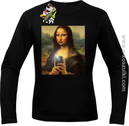 Mona Smart Pear Lisa - Longsleeve męski czarny