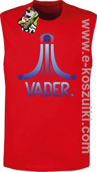 VADER STAR ATARI STYLE - bezrękawnik męski czerwony