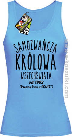 Samozwańcza Królowa Wszechświata - top damski 