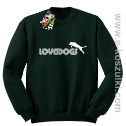 LoveDogs - bluza bez kaptura STANDARD butelkowa