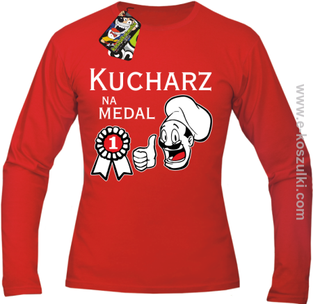 Kucharz na medal - longsleeve męski 