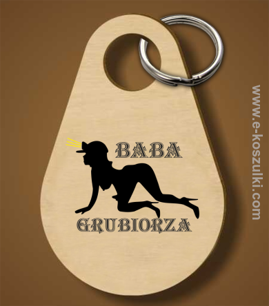 Baba Grubiorza - brelok 