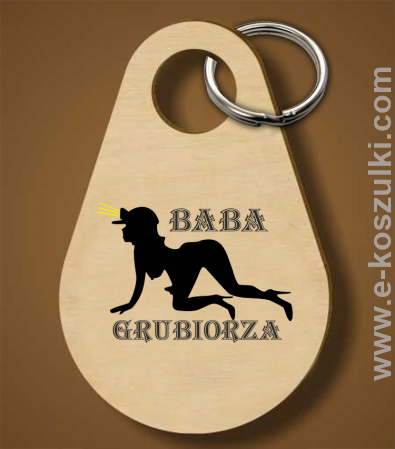 Baba Grubiorza - brelok 