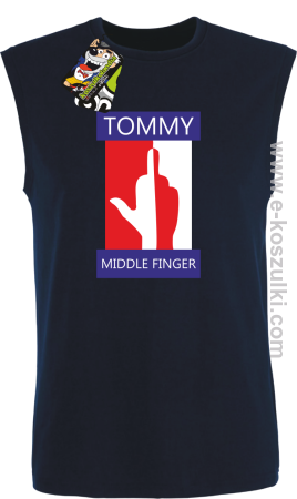 Tommy Middle Finger - bezrękawnik męski 