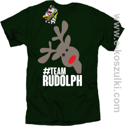 #TeamRudolph ART - koszulka męska butelkowa