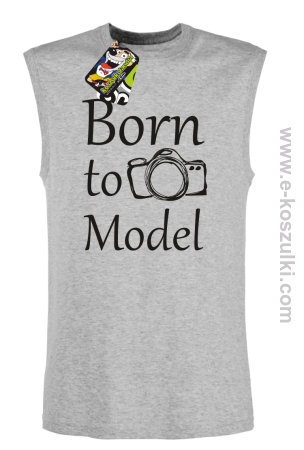 Born to model - bezrękawnik męski 