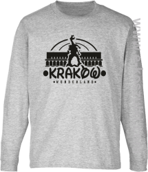 Kraków wonderland - longsleeve dziecięcy melanż 