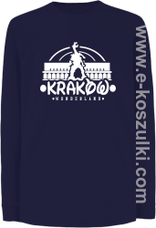 Kraków wonderland - longsleeve dziecięcy granatowy