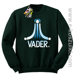 VADER STAR ATARI STYLE - bluza bez kaptura STANDARD butelkowa