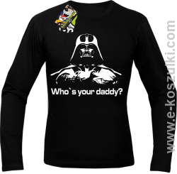 LORD Who`s your daddy - longsleeve męski czarny