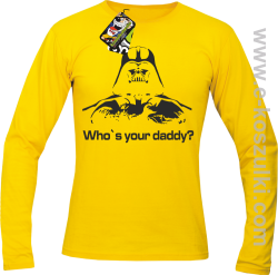 LORD Who`s your daddy - longsleeve męski żółty