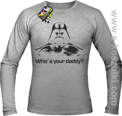 LORD Who`s your daddy - longsleeve męski melanż 