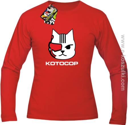 KotoCop - longsleeve męski 