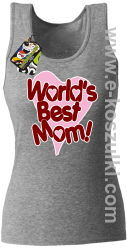 Worlds Best Mom - top damski melanż 