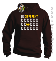 Be Different - bluza z kapturem brązowa