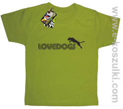 LoveDogs - koszulki dziecięce kiwi