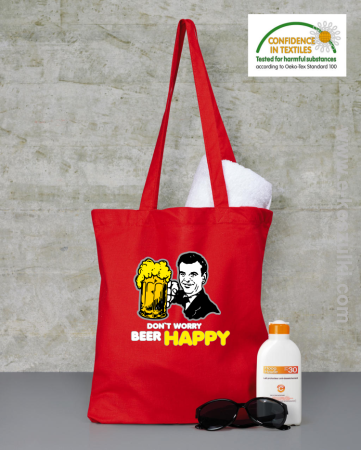 Dont worry beer happy - torba EKO bawełniana 