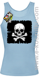 Pirates Anim Flag Atlantic - top damski błękitny