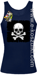 Pirates Anim Flag Atlantic - top damski granatowy 