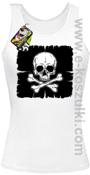 Pirates Anim Flag Atlantic - top damski biały