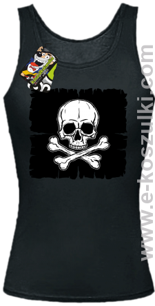 Pirates Anim Flag Atlantic - top damski czarny