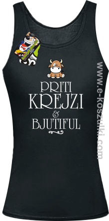 Priti Krejzi and Bjutiful - top damski czarny