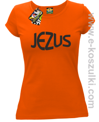 Jezus Christ Symbolic - koszulka damska pomarańczowa