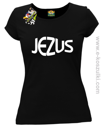 Jezus Christ Symbolic - koszulka damska czarna 