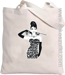 audrey hepburn RETRO-ART - torba EKO 