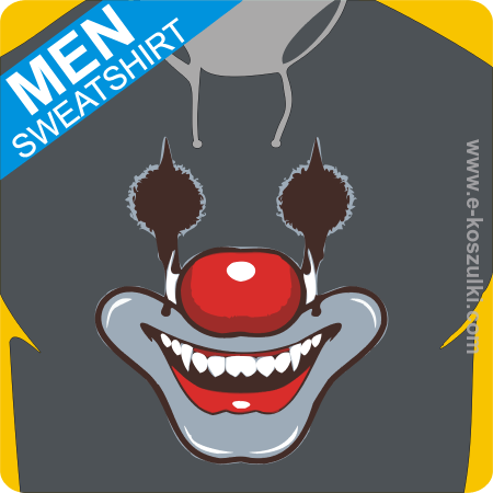 Silly Clown Face - bluza z nadrukiem