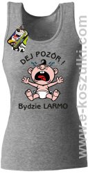 Dej Pozór Bydzie Larmo - top damski melanż 